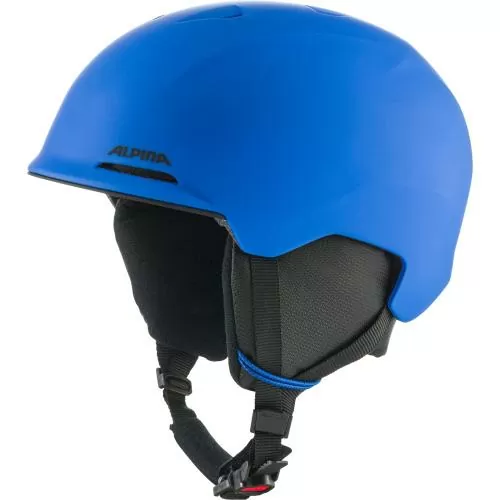 Alpina Brix Jr Kids Ski Helmet - royal-blue matt